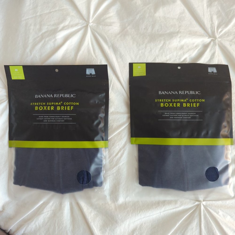Banana Republic boxer brief NWT 2 pack MEDIUM